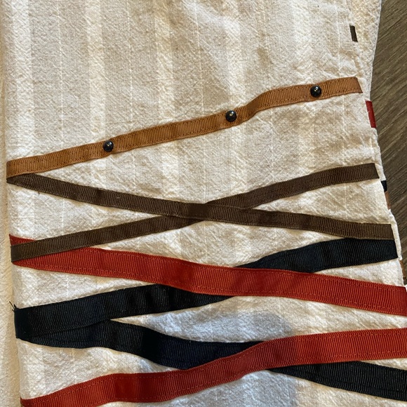 Alfredo's Wife Tan and Brown Tunic Top - Picture 6 of 6